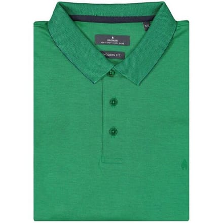Ragman Uni Polo Light Cotton Mix Groen / male