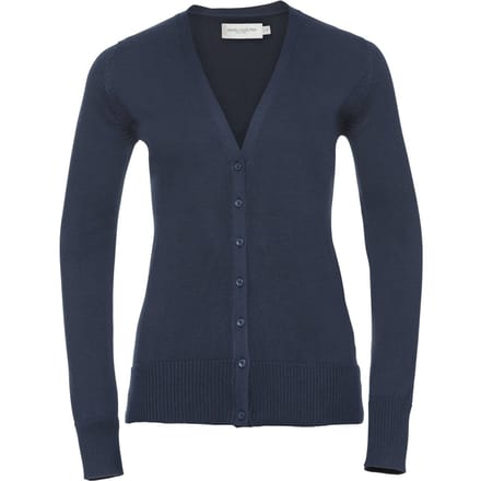 Russell Collection Dames/Dames Diep V Vest (Franse marine)