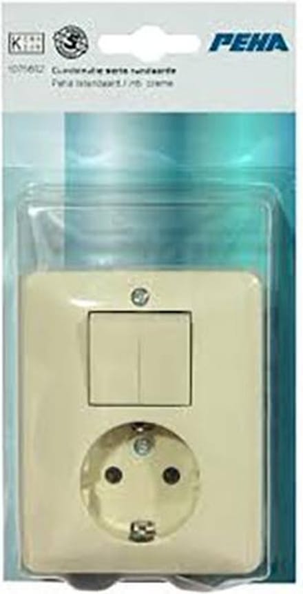 PEHA combi serie randaarde inbouw | CREME