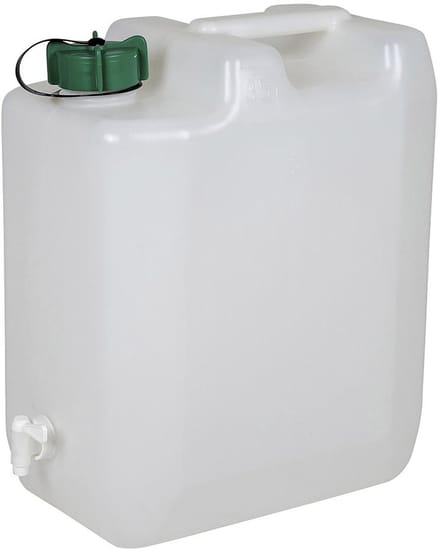 EDA - Jerrycan - Met kraan - 35 Liter - Jerrycan voor water - Wit