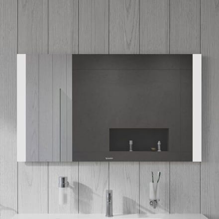 Duravit bathroom mirror "Good" 120 cm with LED on the side