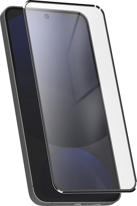 3mk, Screenprotector geschikt voor Samsung S24 FE - 9H Tempered Glass & 2.5D, Zwart