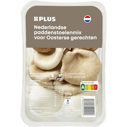 Paddenstoelenmix v Oosterse gerechten