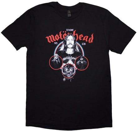 Motorhead - 50 Years Band Circles Heren T-shirt - S - Zwart
