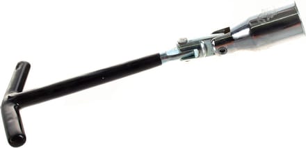 Flexibele bougiesleutel - 16mm - Met T handvat