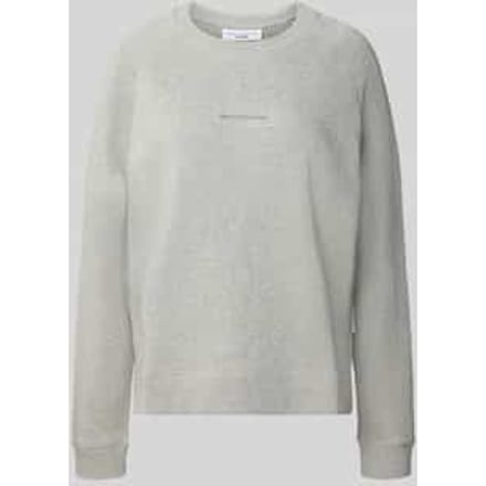 regular fit sweatshirt van puur katoen