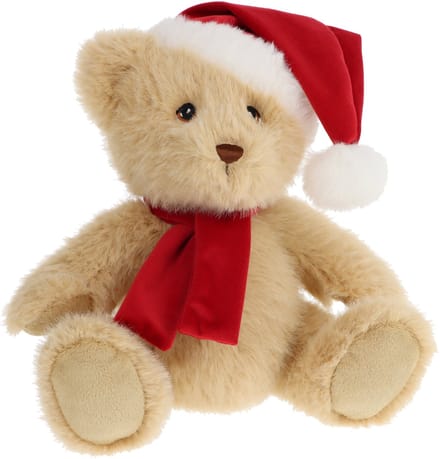 Keel Toys kerstbeer - 20 cm - Dieren knuffelbeesten