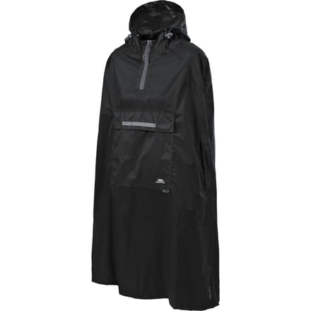 Trespass Unisex qikpac waterdichte opbergbare poncho met capuchon
