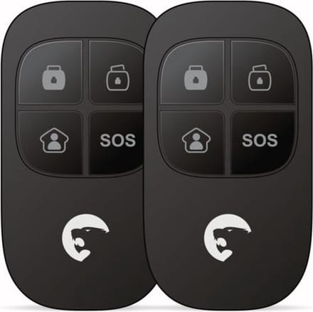 eTIGER afstandsbediening - set 2 stuks ook voor andere 433Mhrz centrales bv. Sigmatek, Elro ed