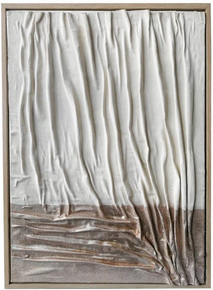 Schilderij abstract tweekleurig