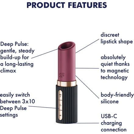 Satisfyer Deep Kiss Vibrator