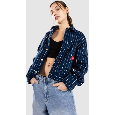 Carhartt WIP Drewe Jas blauw