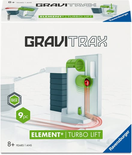 Ravensburger – GraviTrax Base Element Turbo Lift – Uitbreiding – Vanaf 8 Jaar