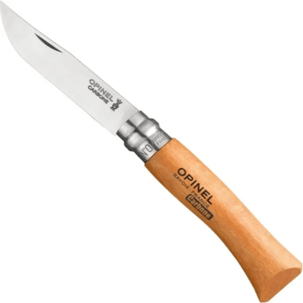 Opinel Carbon N°07 (Maat - OS, Kleur - Carbon Steel)