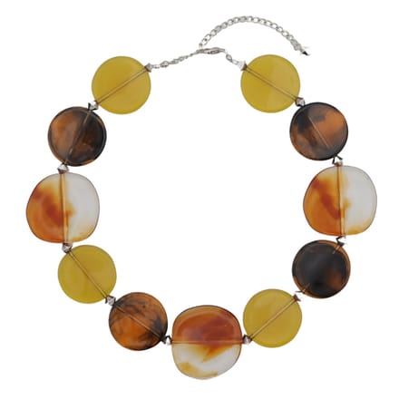 Behave - Ketting Dames - Bruin - 42 cm