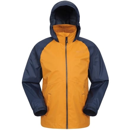 Mountain Warehouse Torrent II Waterdichte Jas voor kinderen/Kinderen (Geel)