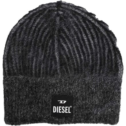 Diesel K-Edro Mohair Muts (Zwart)