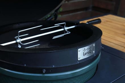Letzq Draaispit Rotisserie Kamado 24" roostermaat - XLarge
