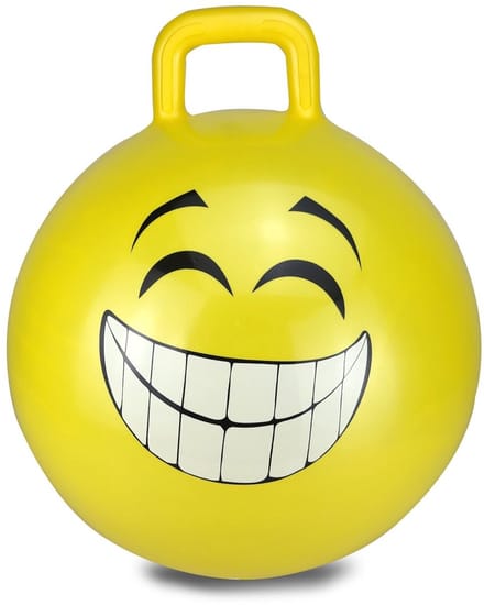 Jamara Skippybal - 460457 Skippybal Glimlach Geel - 45cm