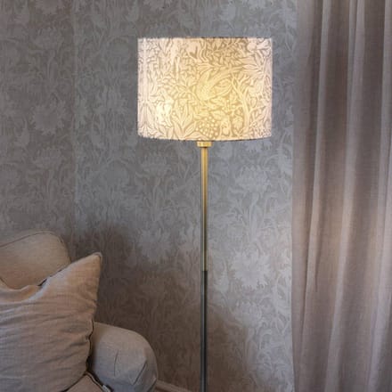 PR Home Vloerlamp Amy, Eldertree groen/goud, hoogte 150 cm, E27