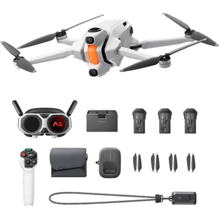 INSTA360 Antigravity A1 Explorer Bundle 4 propellers Quadcopter 2360 mAh Wit