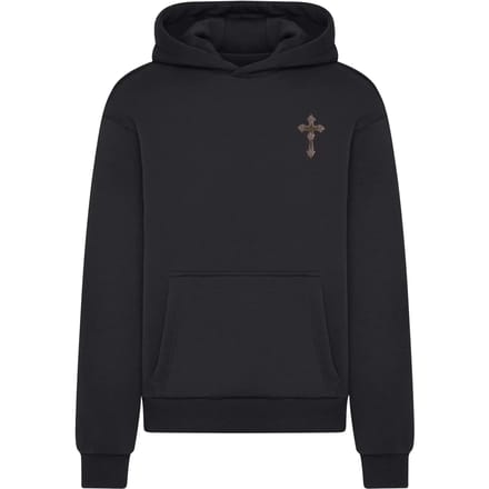 Mister Tee - Heavenly Prayers Fluffy Hoodie/trui - M - Zwart