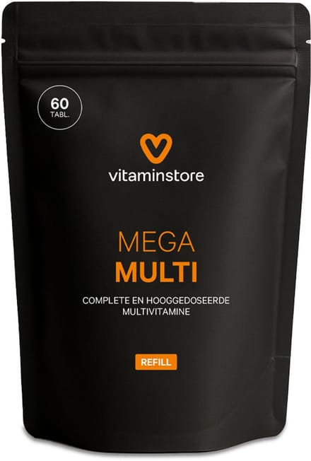 Vitaminstore - Mega Multi refill - 60 tabletten