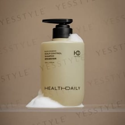 HEALTH DAILY - Black Ginseng Scalp Control Shampoo 490ml