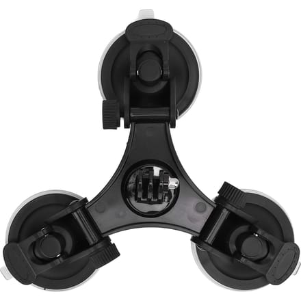 Satelliet Zuignap Montage Driehoek RV Dak Satelliet Statief Montagekit met Adapter voor Mini black