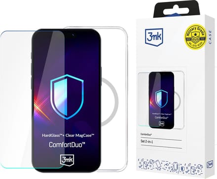 Telefoniescreenprotector Samsung Galaxy S25 Ultra - 3mk ComfortDuo Clear MagCase