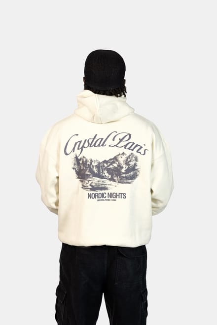 Crystal Paris Oversized hoodie Nature