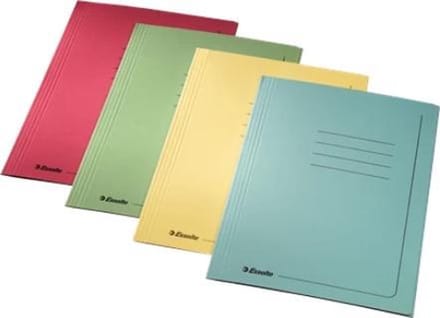 Esselte 55131 map A4 Papier Geel