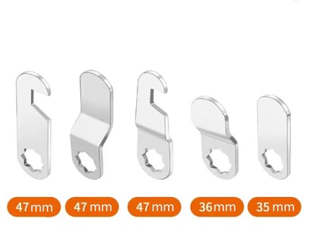 Brievenbus sluitlippen – Set van 5 stuks - Kort