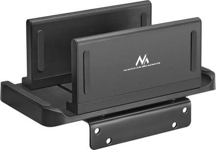 Maclean - Thin Client / Mini PC Houder past op VESA houders - vrijstaand - MC-454 - Zwart