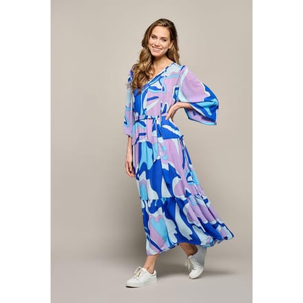 Alley Print Jurk Multi