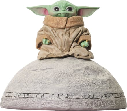 Gentle Giant Grogu on Seeing Stone - Gentle Giant - The Mandalorian Beeld