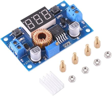 DC-DC Spanning Converter 5A - Verstelbare Spanning van 1.25V tot 36V