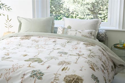 Pip Studio Giardini di Frutta dekbedovertrek - Lits-Jumeaux XL - 260x200/220 - Wit