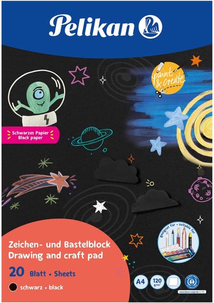 Pelikan 101578, Kunstpapier, 120 g/m², 20 vel