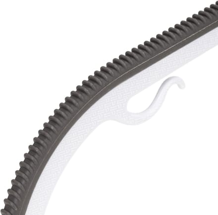 Springos Kledinghangers | Kledinghanger | 20 Stuks | Anti-slip | Grijs/Wit