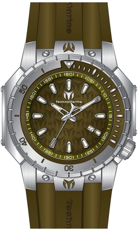 TechnoMarine Manta TM-224008 Herenhorloge Quartz Uurwerk - 49 mm