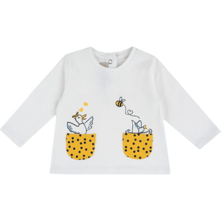 Chicco sweatshirts - lange mouwen-T-shirt - 62 - wit