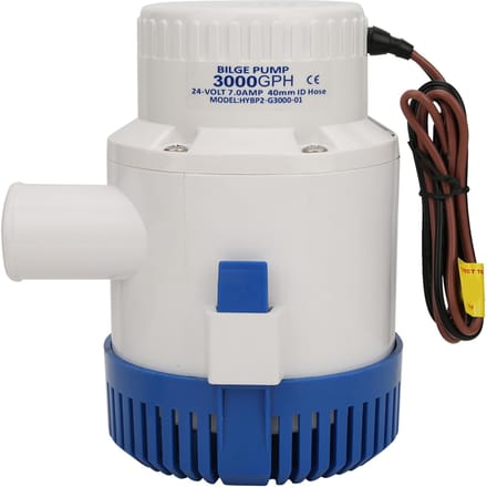 CH8028 24V Grote Horizontale Jacht Automatische Dompelpomp Boot Lenspomp white