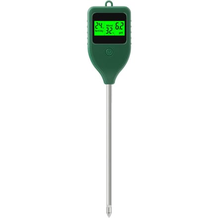 3 in 1 Bodem pH-meter Bodemvochtmeter Boerderij Tuin Vruchtbaarheidstester Bodemvochttest Detector groen