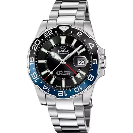Jaguar - J1011/4 - Polshorloge - Heren - Kwarts - Ceramic GMT