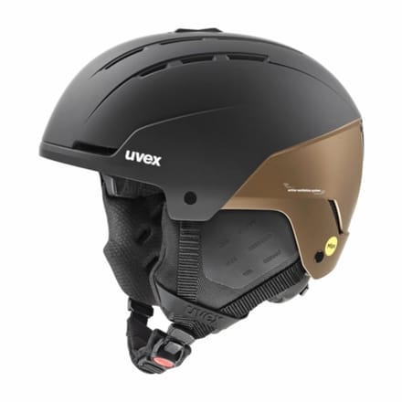 Skihelm Uvex Stance Mips Black Brown Matt-51 - 55 cm