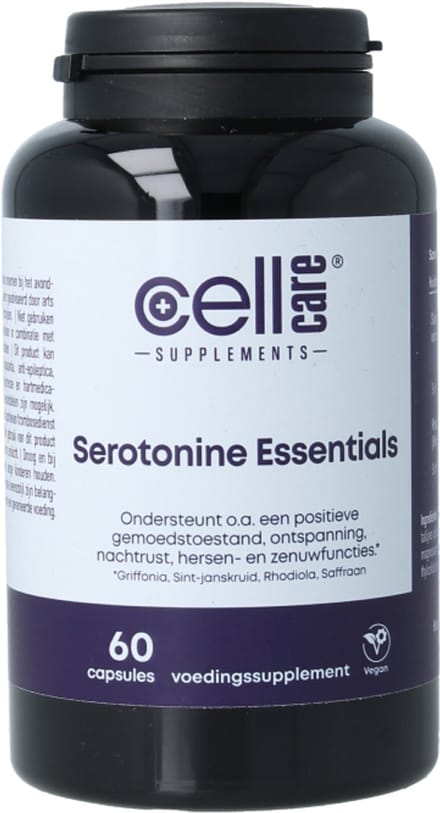 CellCare Serotonin essentials 60 Vegetarische capsules