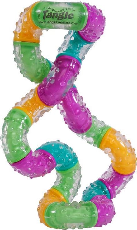Tangle Therapy (BrainTools Think) - Paars Groen Geel Blauw
