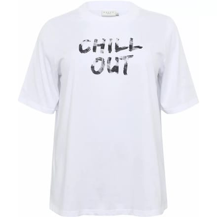 Dames-T-shirt KAFFE Curve KCViola