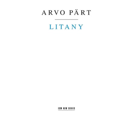 The Hilliard Ensemble - Pärt: Litany (CD)
